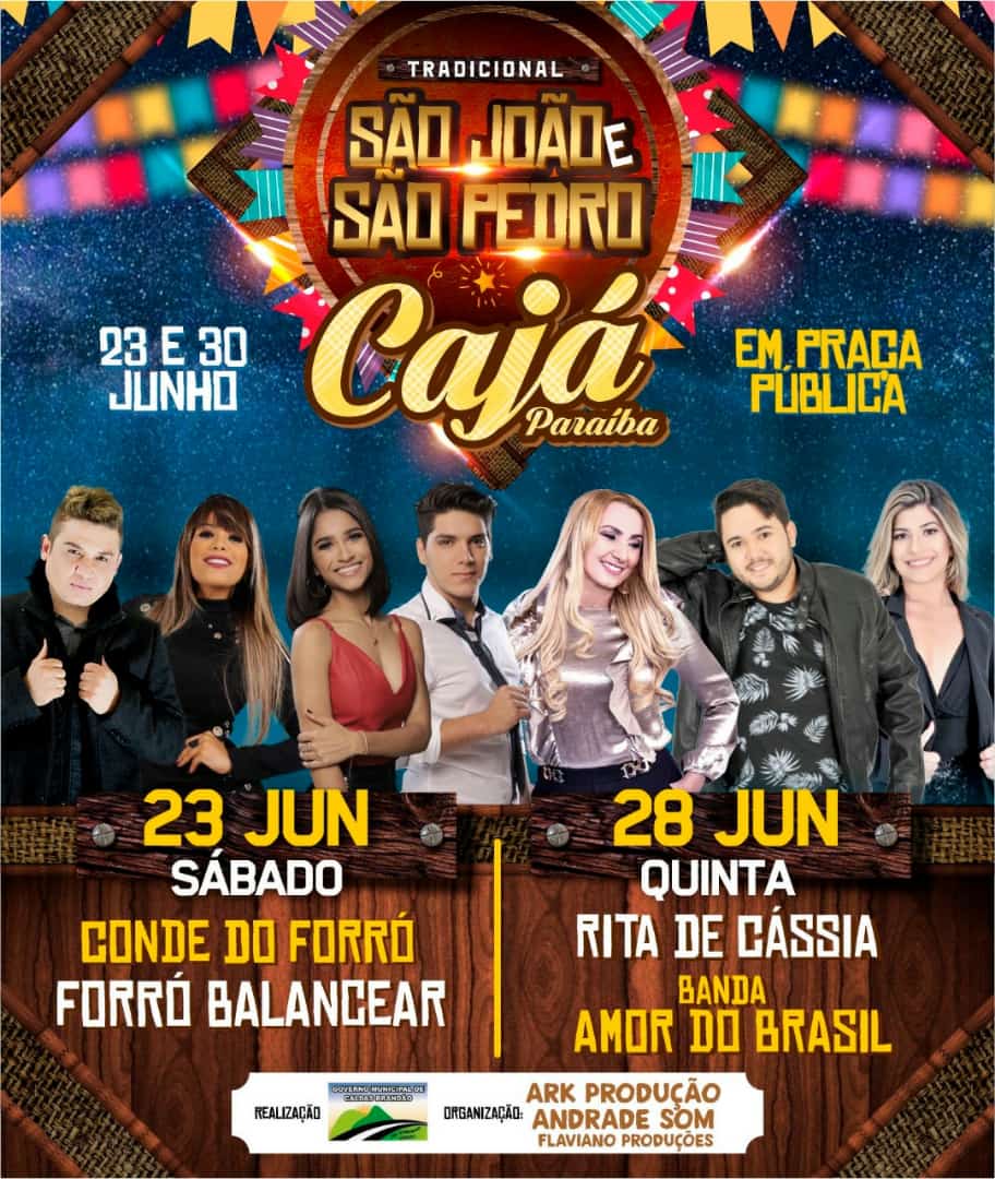 Tradicional São João e São Pedro de Caja -PB