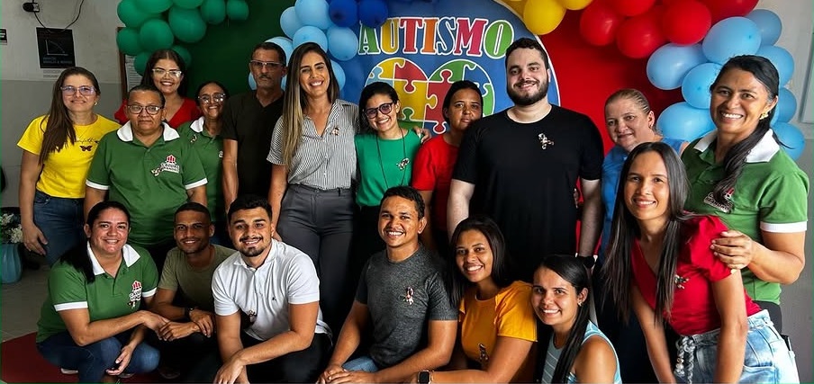 PREFEITURA DE CALDAS BRANDÃO REALIZA EVENTO SOBRE O AUTISMO NA UBS DA VILA NOVA