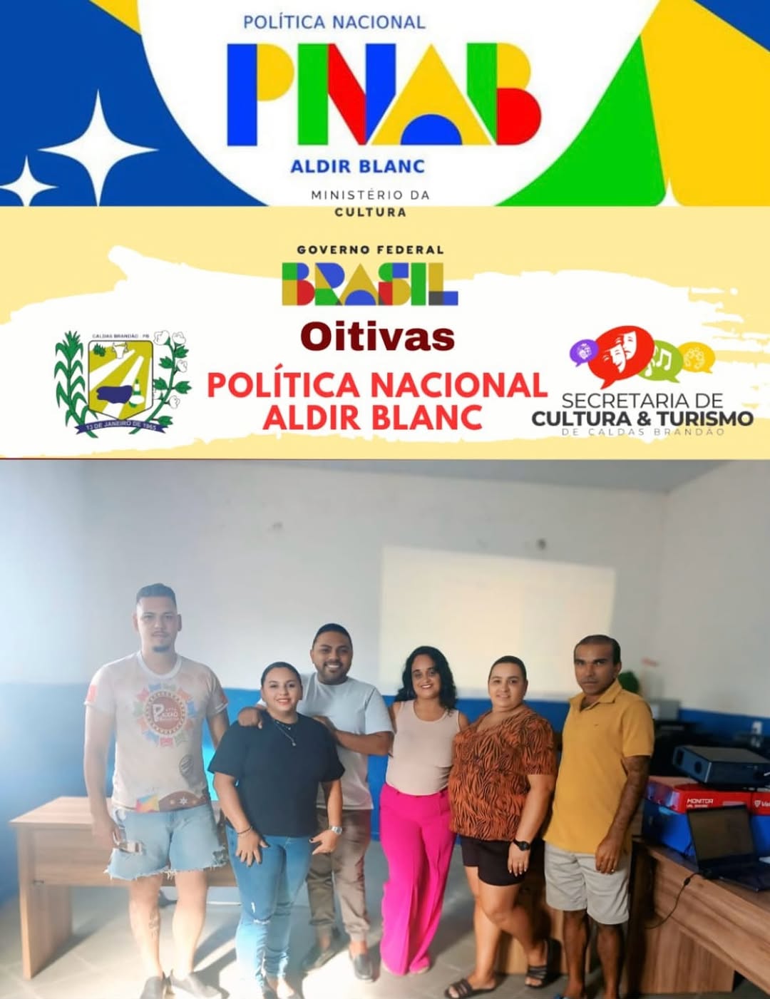 Caldas Brandão realiza escuta pública para aplicação dos recursos da Política Nacional Aldir Blanc