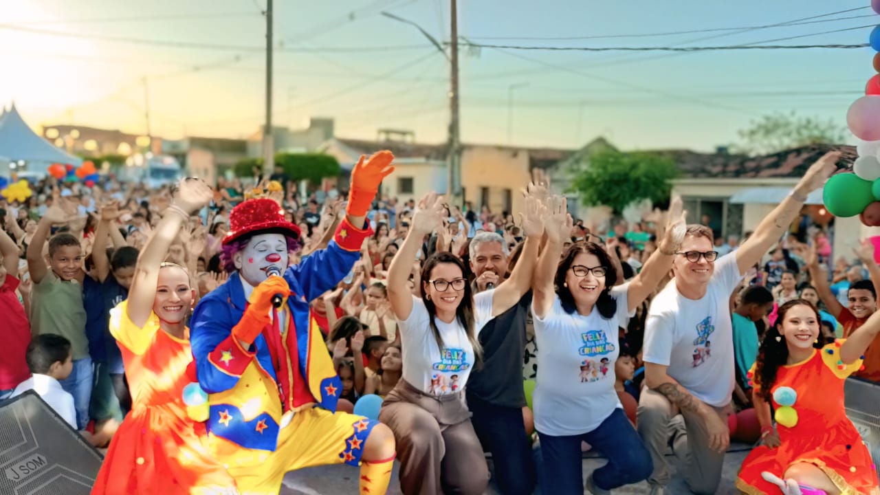 Prefeitura de Caldas Brandão realiza segunda edição da festa em homenagem ao Dia das Crianças no distrito do Cajá